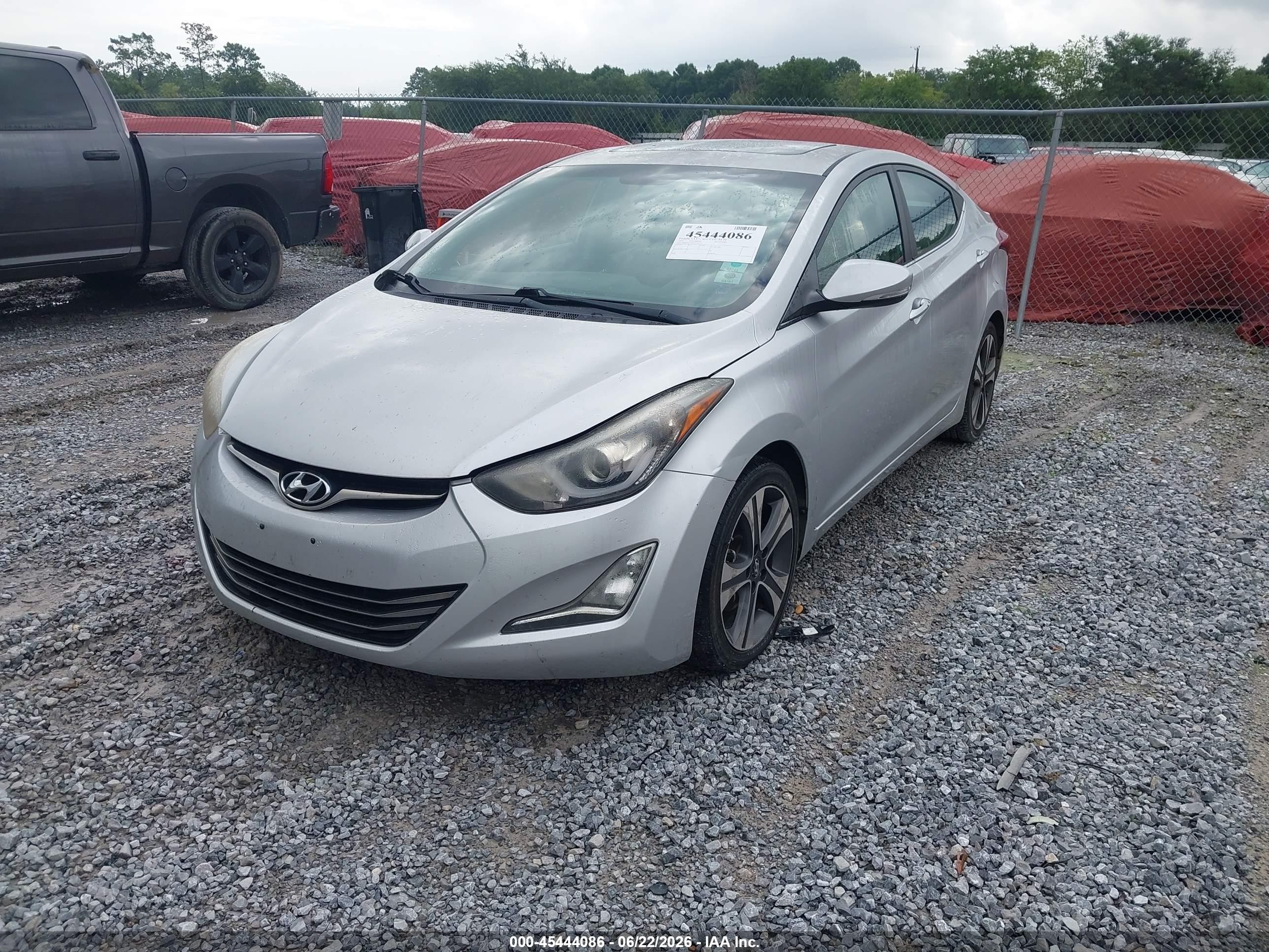 2015 Hyundai Elantra Sport Silver vin: KMHDH4AHXFU249148