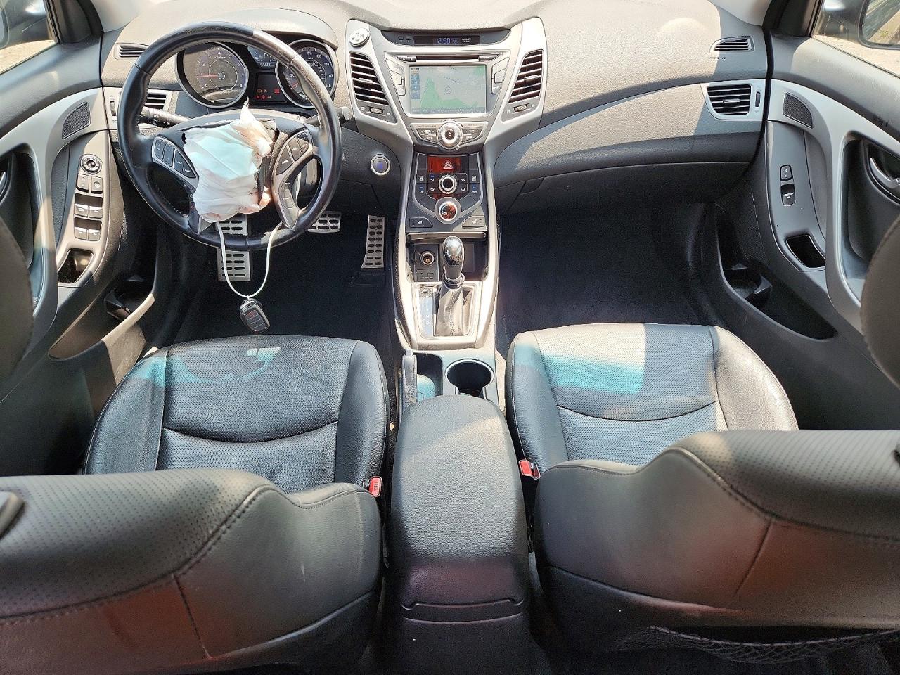 2015 Hyundai Elantra Sport Black vin: KMHDH4AHXFU282618
