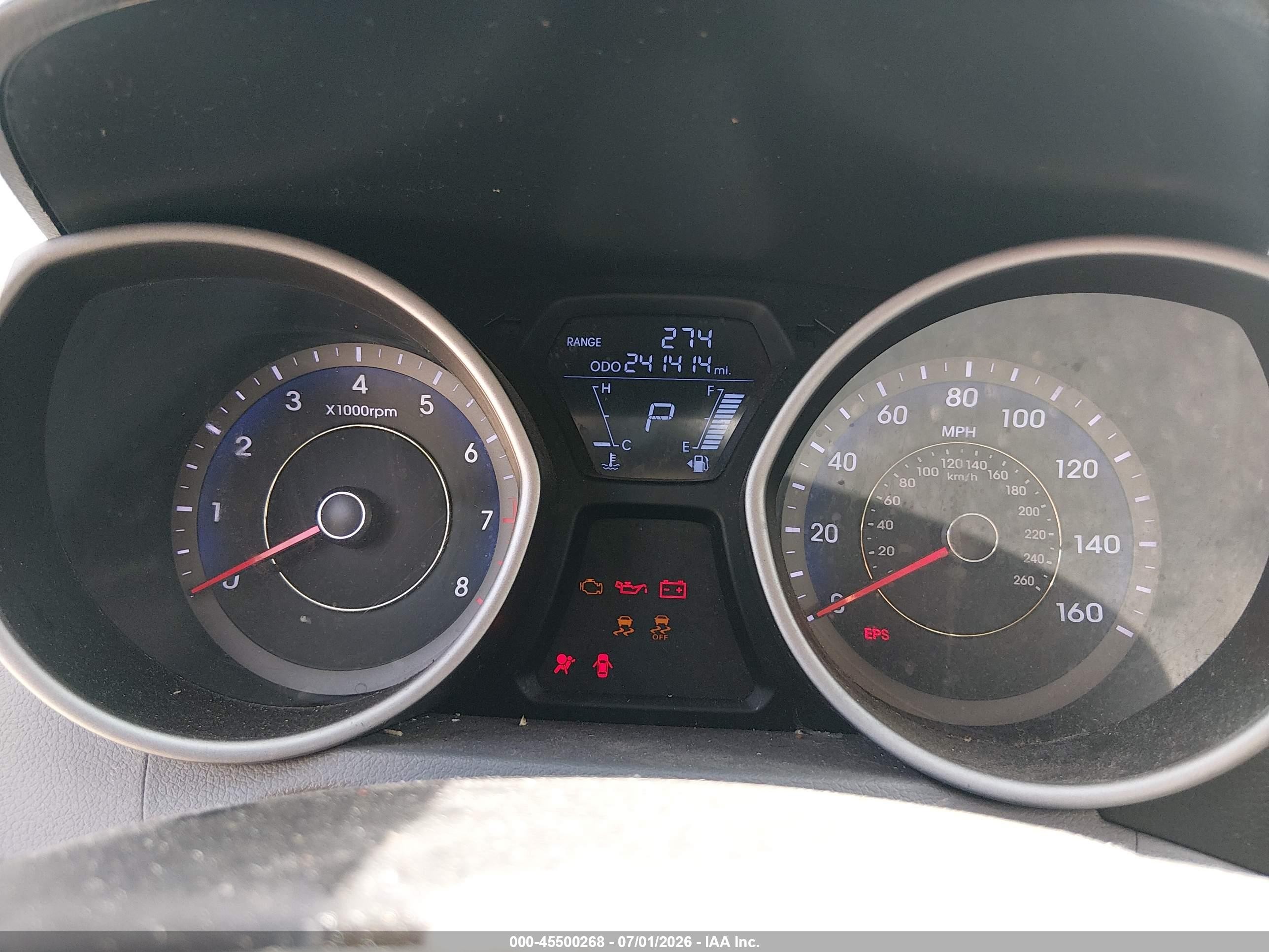 2013 Hyundai Elantra Gs Black vin: KMHDH6AE0DU016359