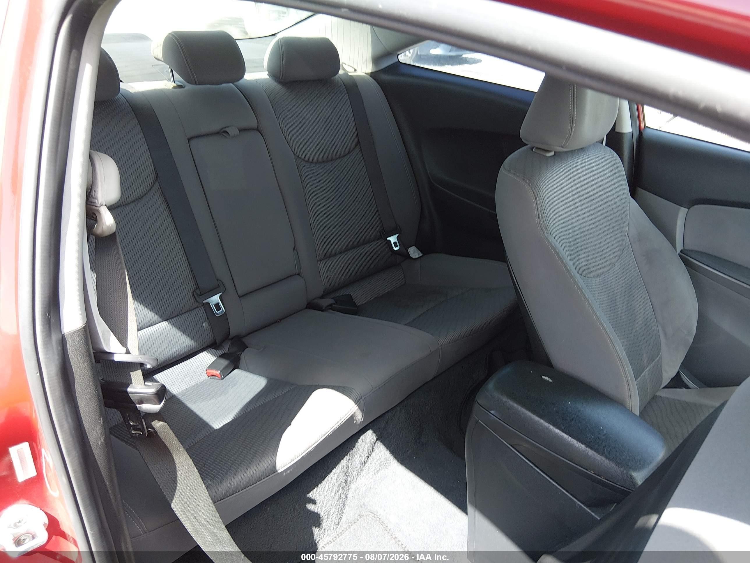 2013 Hyundai Elantra Gs Red vin: KMHDH6AE1DU005175