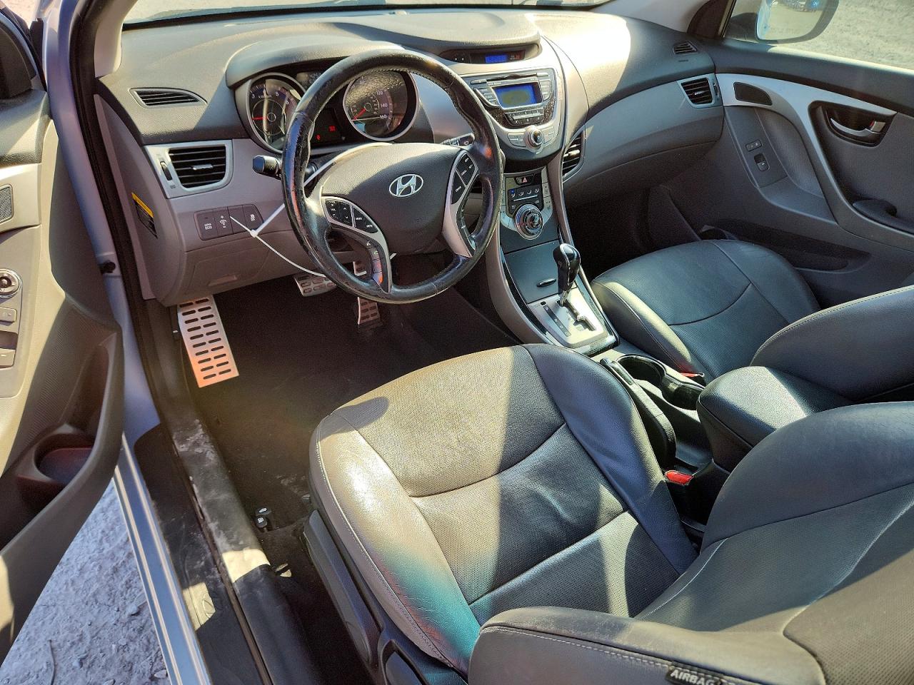 2013 Hyundai Elantra Coupe Se Blue vin: KMHDH6AE1DU006438