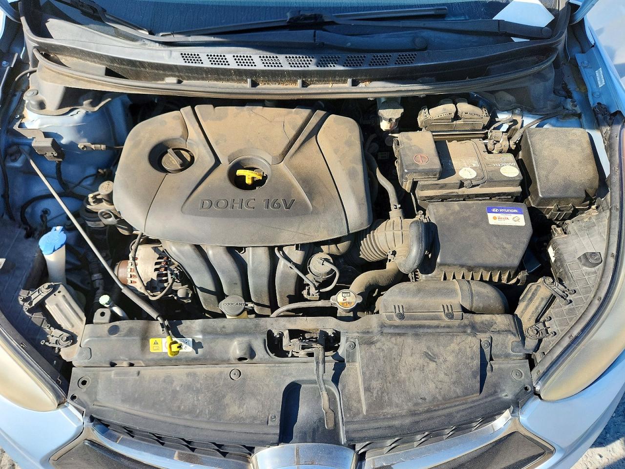 2013 Hyundai Elantra Coupe Se Blue vin: KMHDH6AE1DU006438