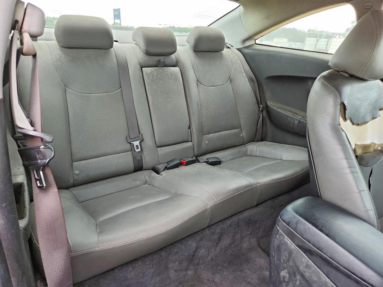2013 Hyundai Elantra Coupe Se Черный vin: KMHDH6AE2DU001426