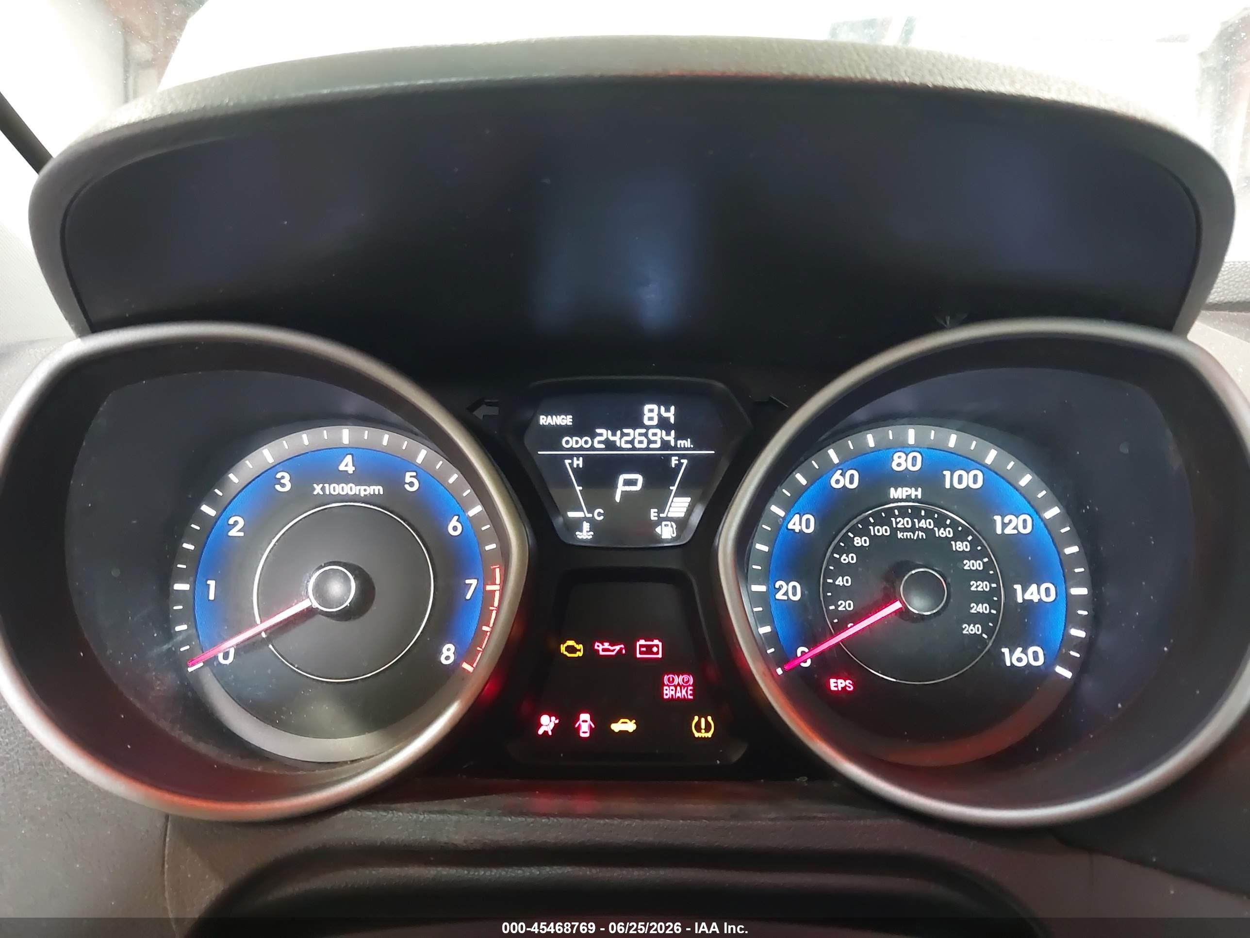 2013 Hyundai Elantra Gs Silver vin: KMHDH6AE2DU005234