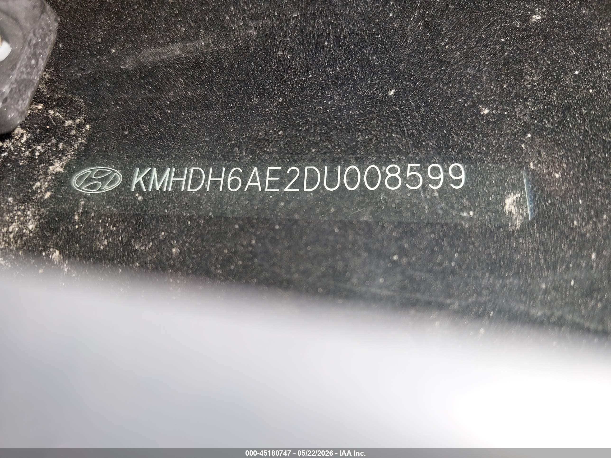 2013 Hyundai Elantra Gs Blue vin: KMHDH6AE2DU008599
