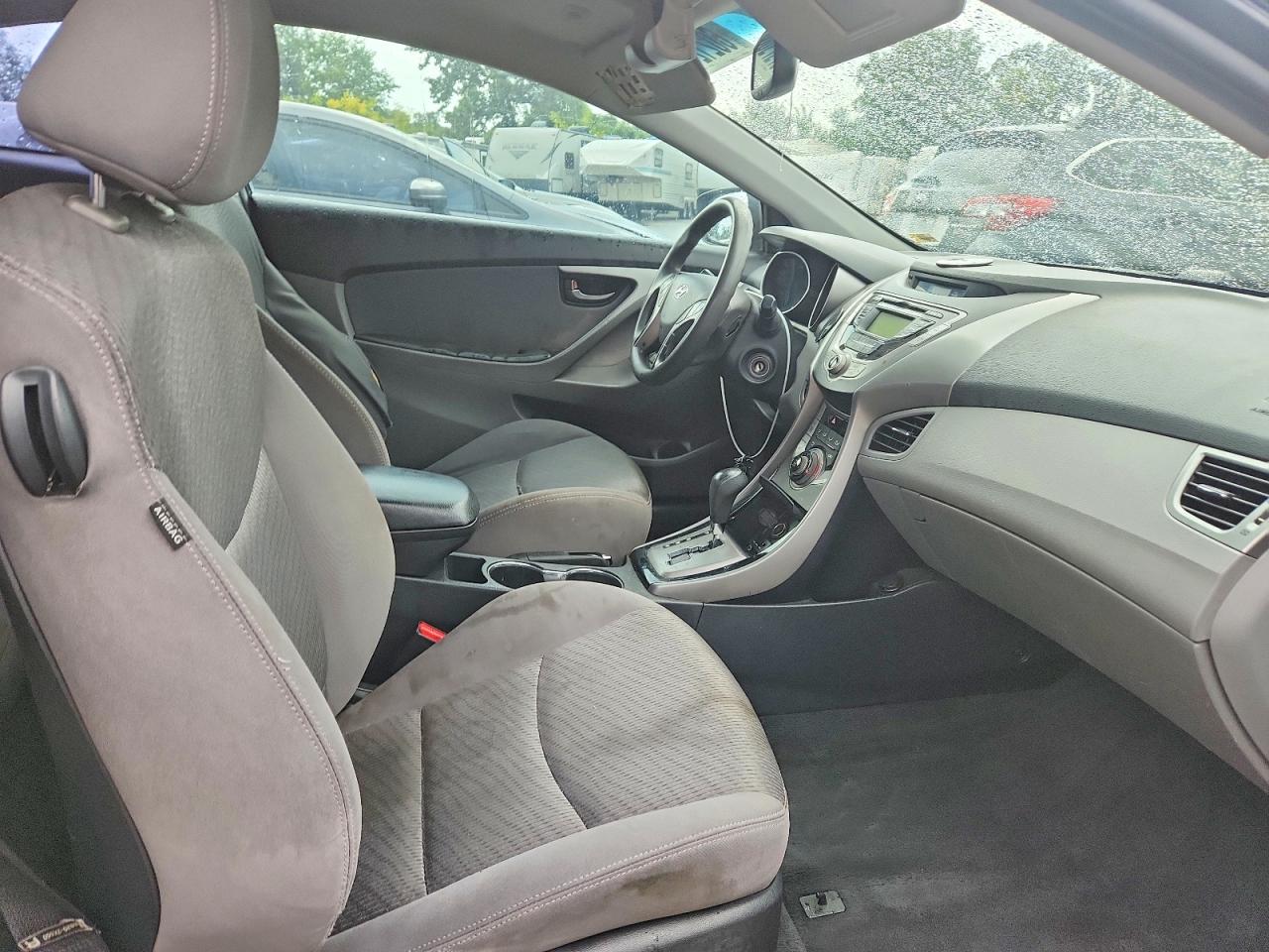 2013 Hyundai Elantra Coupe Gs Black vin: KMHDH6AE2DU009381