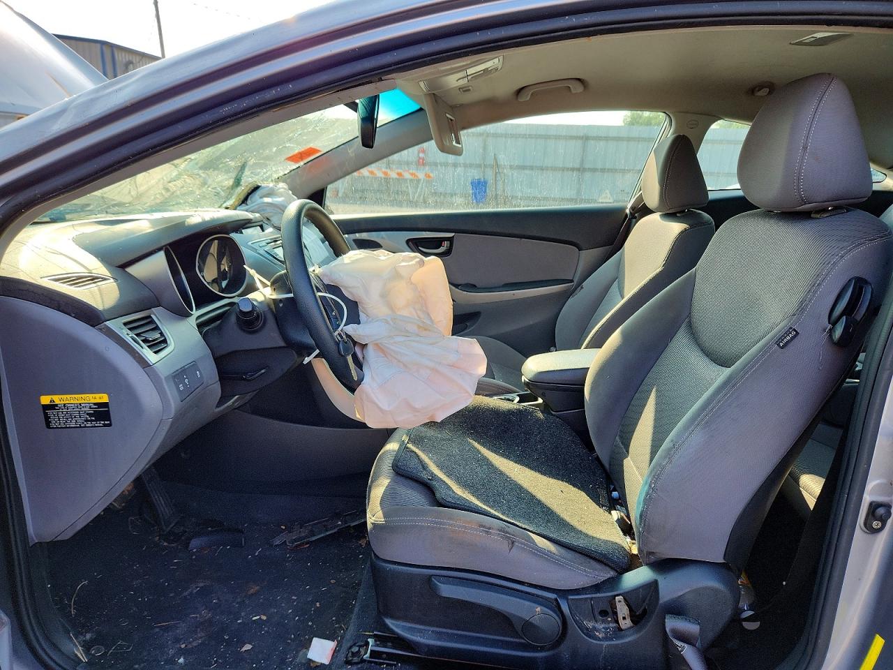 2013 Hyundai Elantra Coupe Gs Gray vin: KMHDH6AE2DU010935