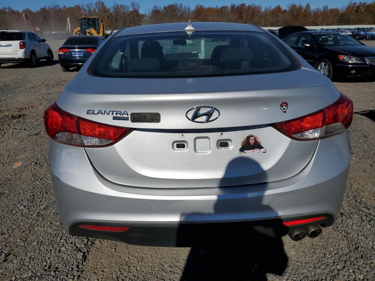 2013 Hyundai Elantra Coupe Gs Silver vin: KMHDH6AE2DU020168