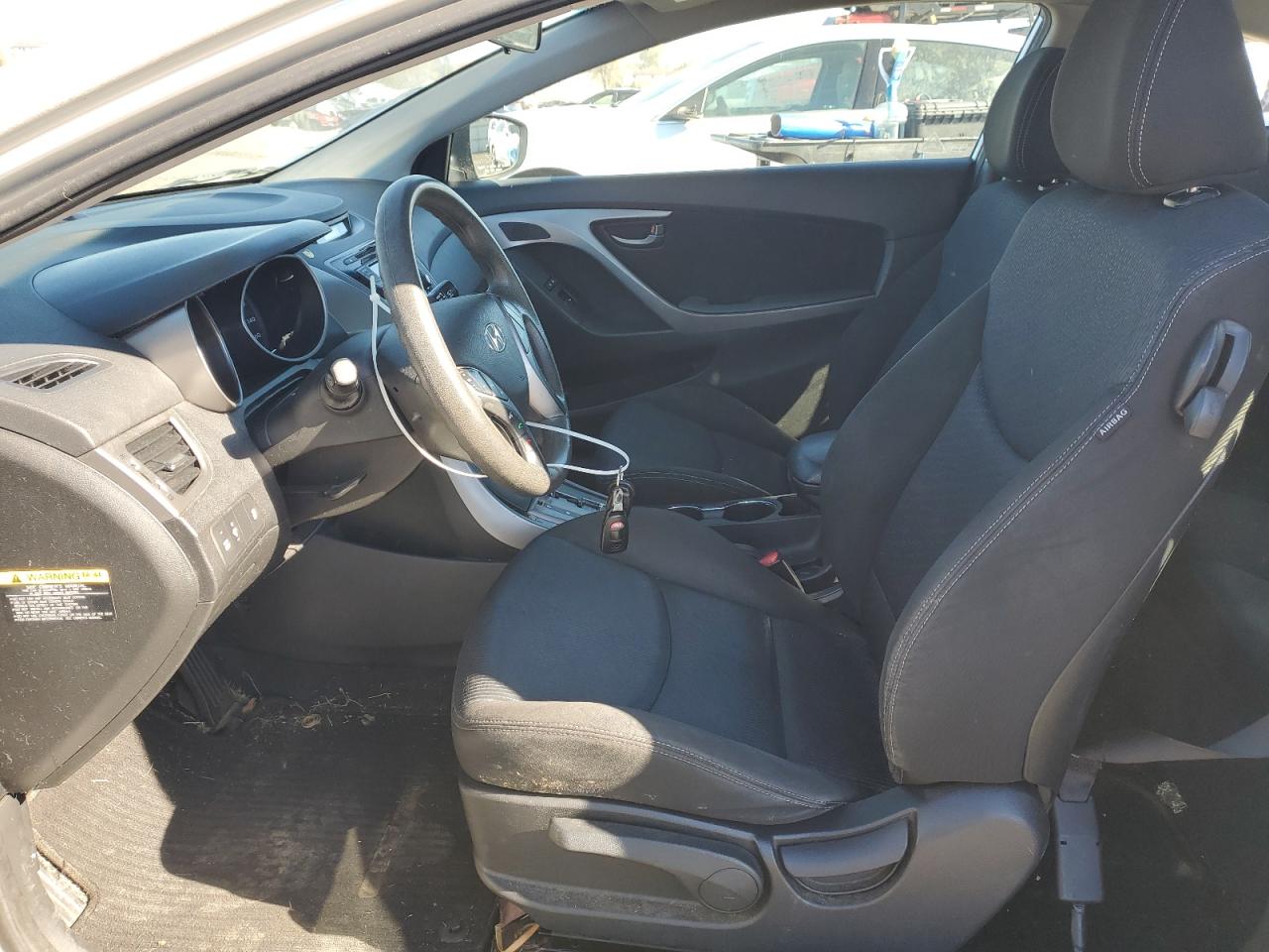 2013 Hyundai Elantra Coupe Gs Silver vin: KMHDH6AE2DU020168
