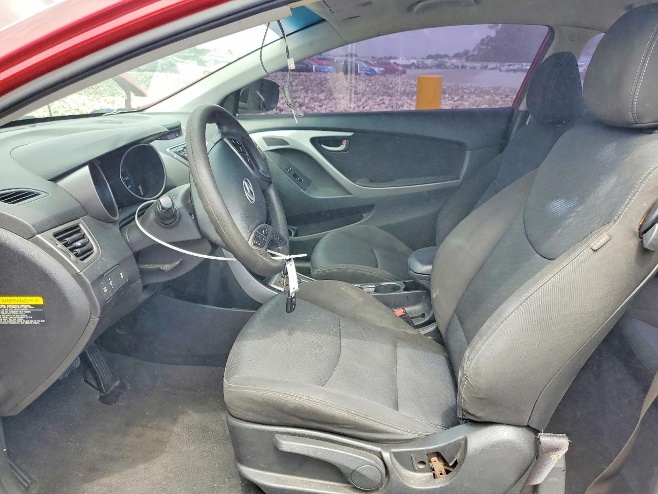 2013 Hyundai Elantra Coupe Gs Red vin: KMHDH6AE3DU012192