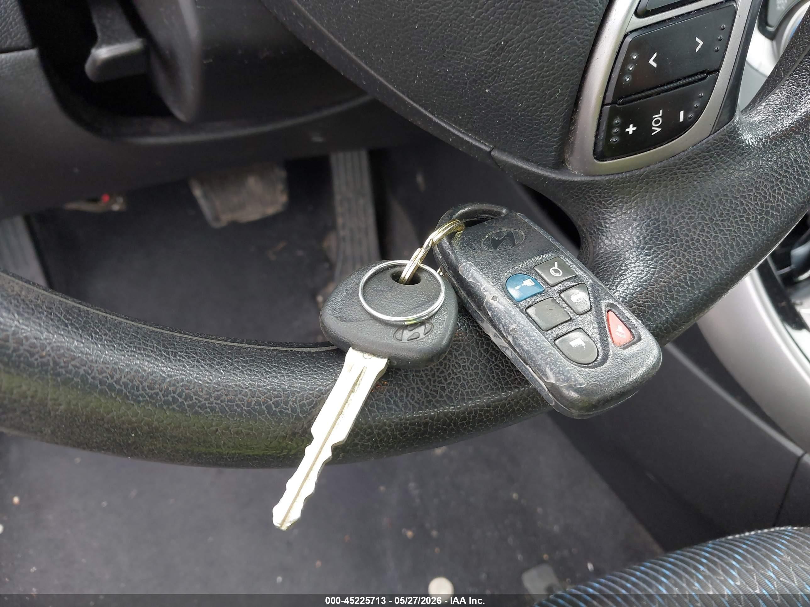 2013 Hyundai Elantra Gs Black vin: KMHDH6AE3DU016503