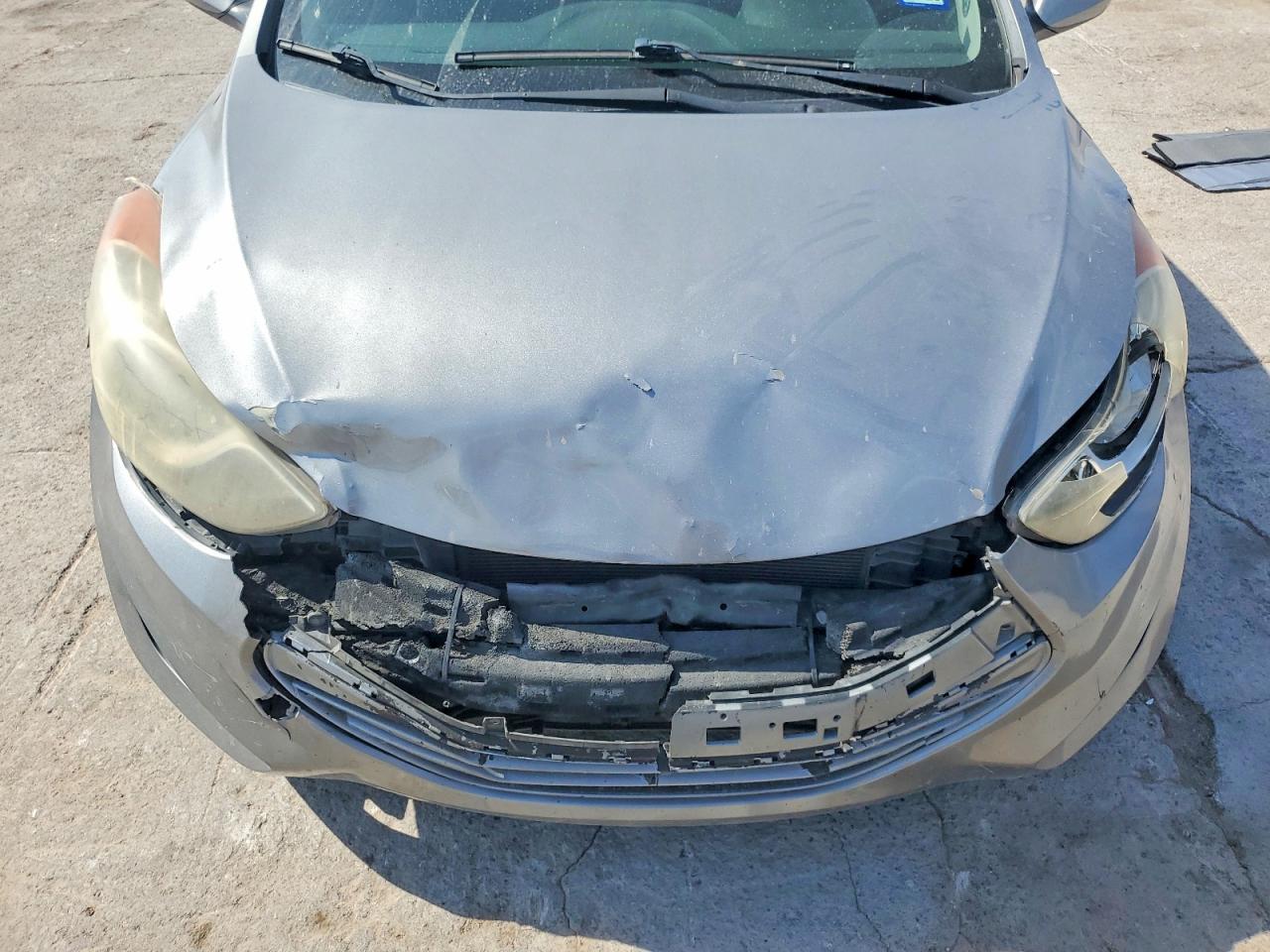 2013 Hyundai Elantra Coupe Gs Серый vin: KMHDH6AE3DU023466