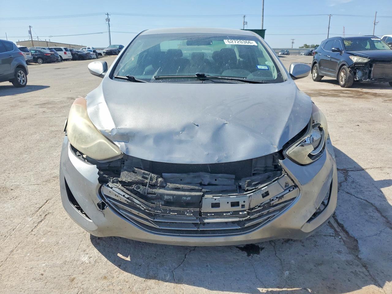 2013 Hyundai Elantra Coupe Gs Серый vin: KMHDH6AE3DU023466