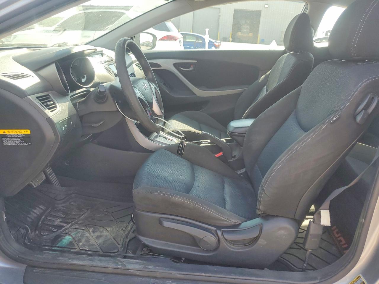 2013 Hyundai Elantra Coupe Gs Серый vin: KMHDH6AE3DU023466