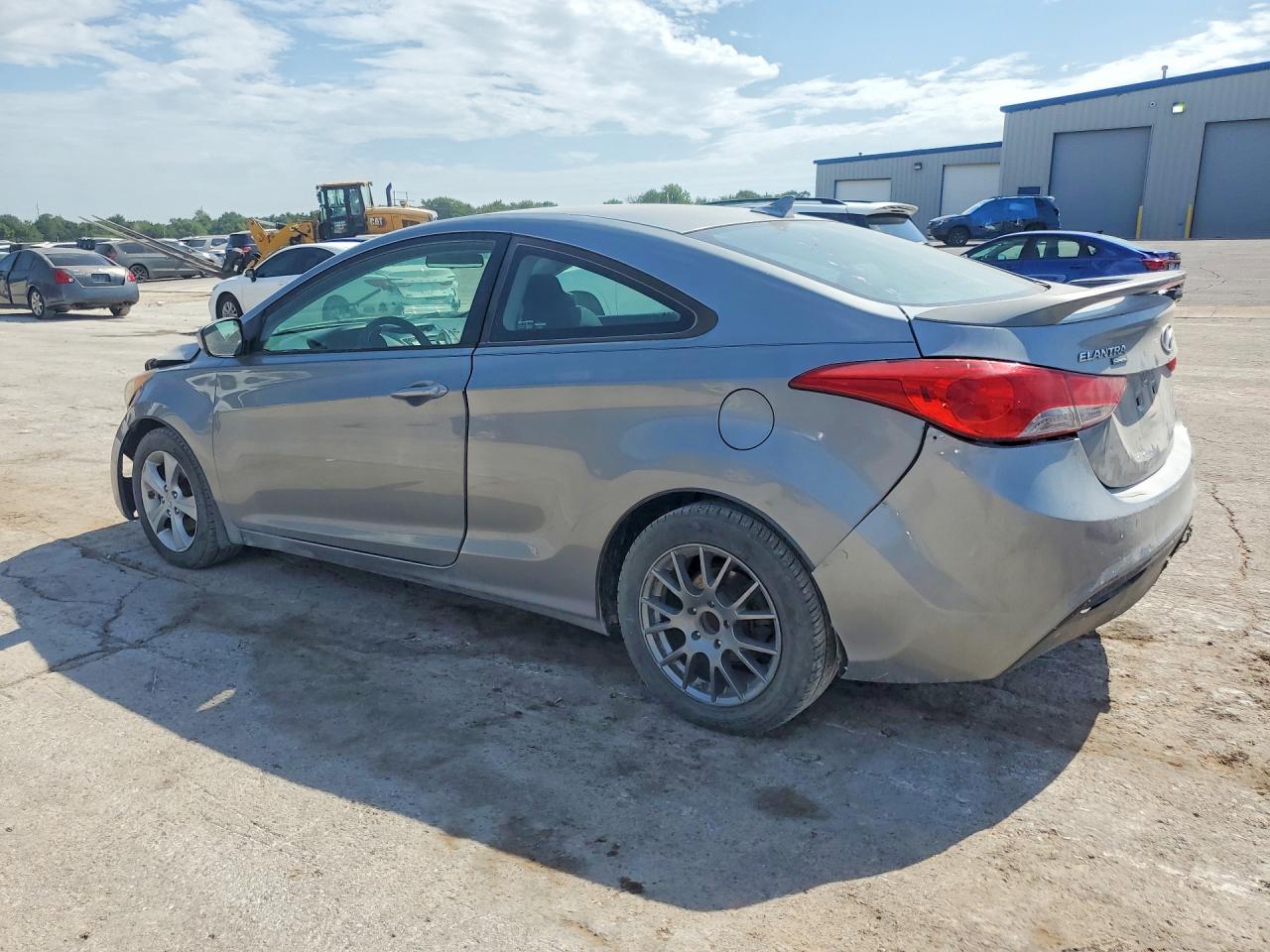 2013 Hyundai Elantra Coupe Gs Серый vin: KMHDH6AE3DU023466