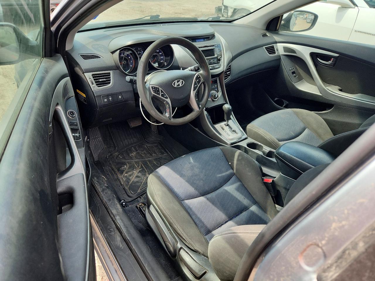 2013 Hyundai Elantra Coupe Gs Gray vin: KMHDH6AE3DU023466