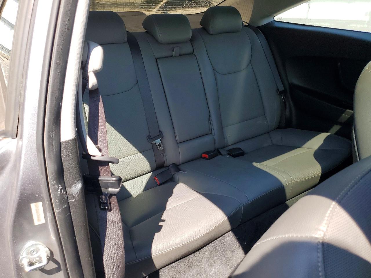 2013 Hyundai Elantra Coupe Se Gray vin: KMHDH6AE4DU006465
