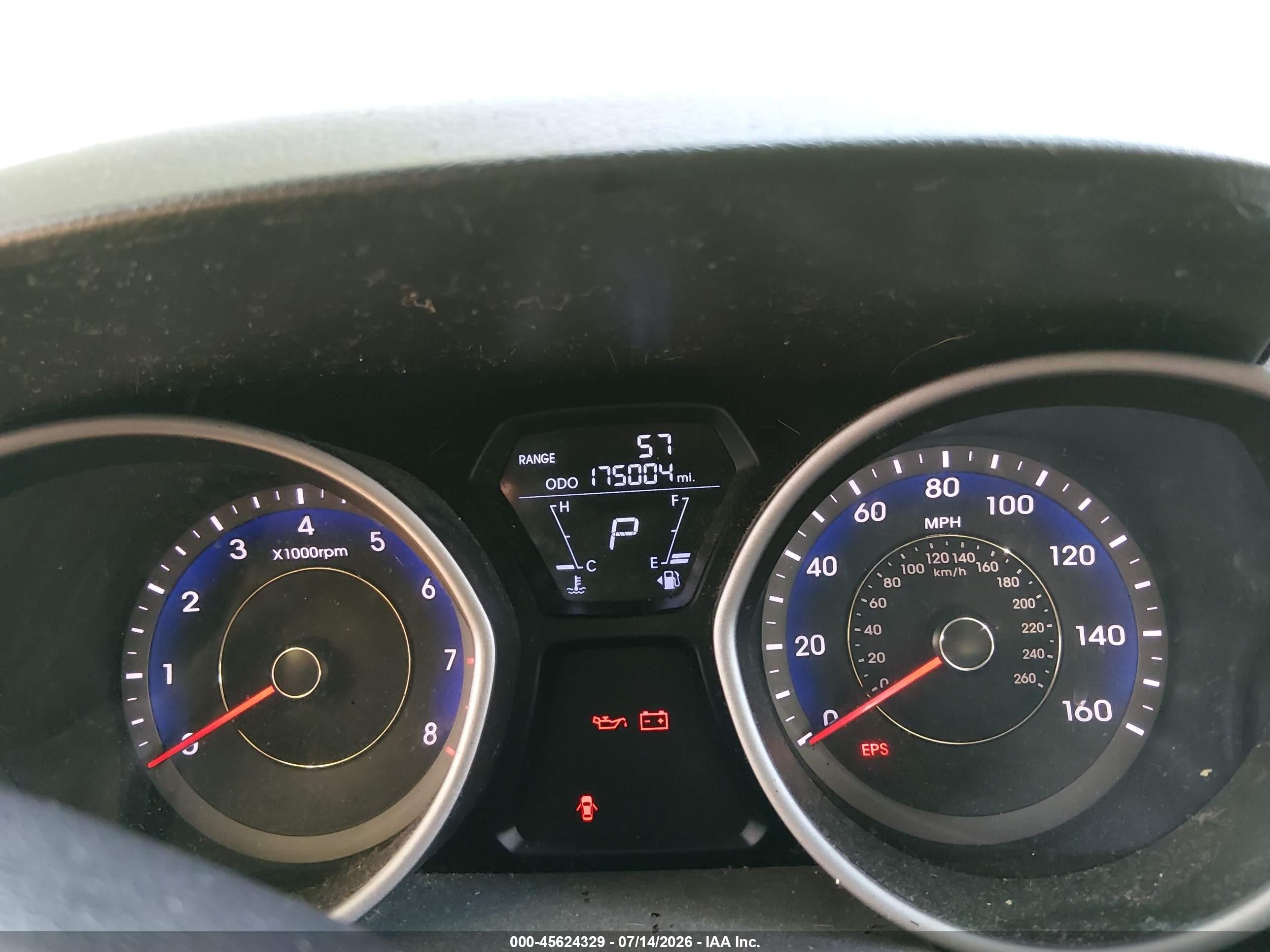 2013 Hyundai Elantra Gs Серебряный vin: KMHDH6AE4DU007681