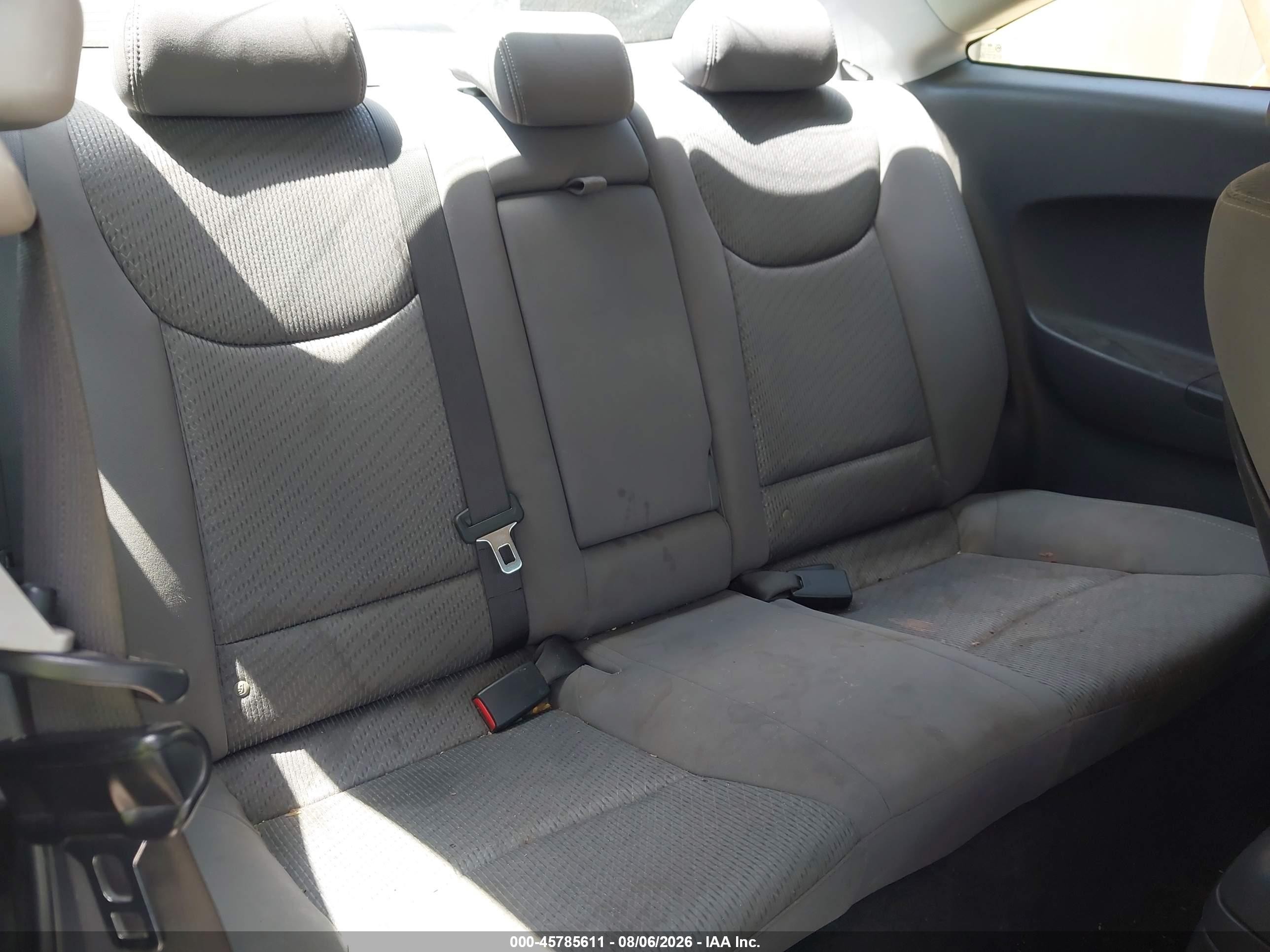 2013 Hyundai Elantra Gs Light Blue vin: KMHDH6AE4DU008331