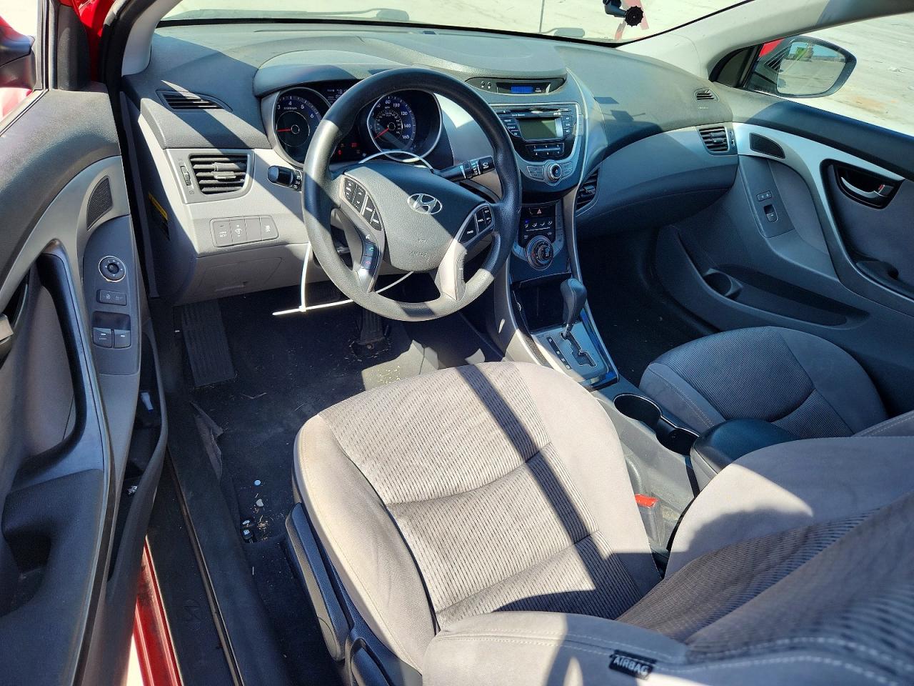 2013 Hyundai Elantra Coupe Gs Red vin: KMHDH6AE4DU011519