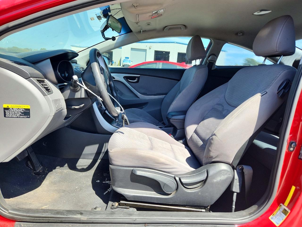 2013 Hyundai Elantra Coupe Gs Red vin: KMHDH6AE4DU011519