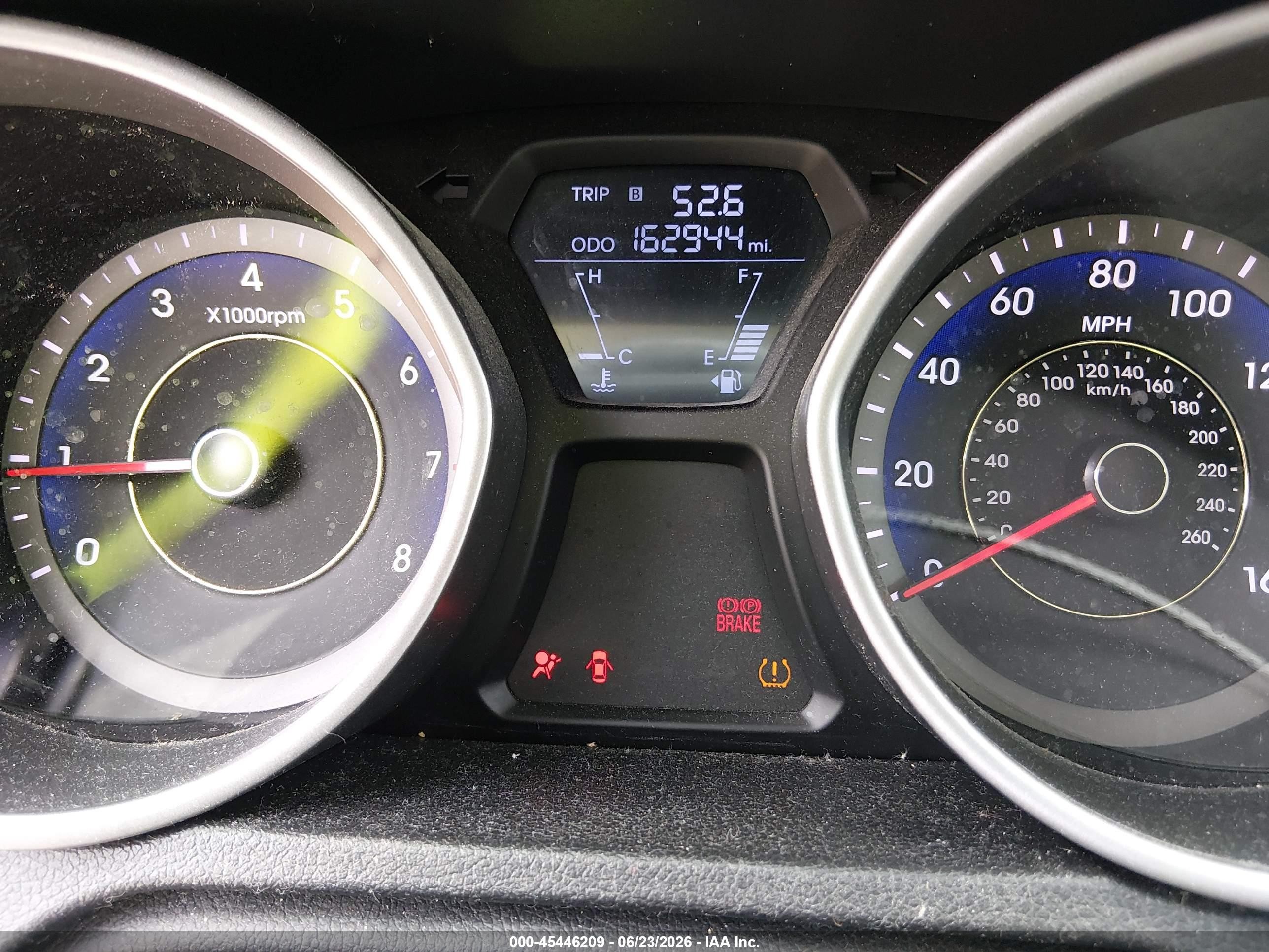 2013 Hyundai Elantra Gs Silver vin: KMHDH6AE4DU018518