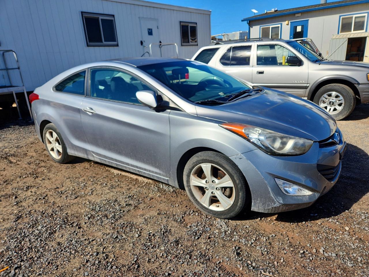2013 Hyundai Elantra Coupe Gs Серый vin: KMHDH6AE6DU007469