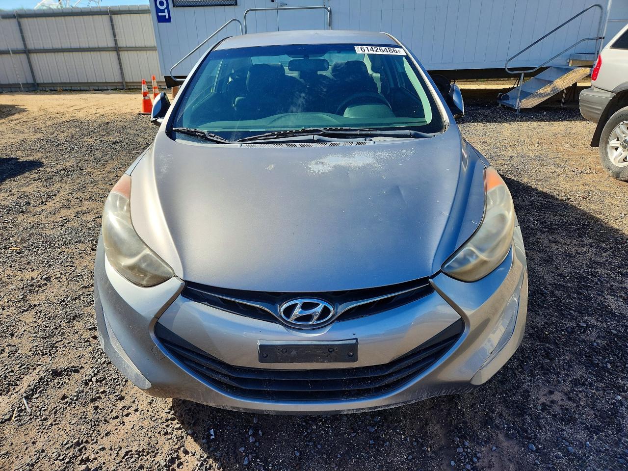 2013 Hyundai Elantra Coupe Gs Серый vin: KMHDH6AE6DU007469