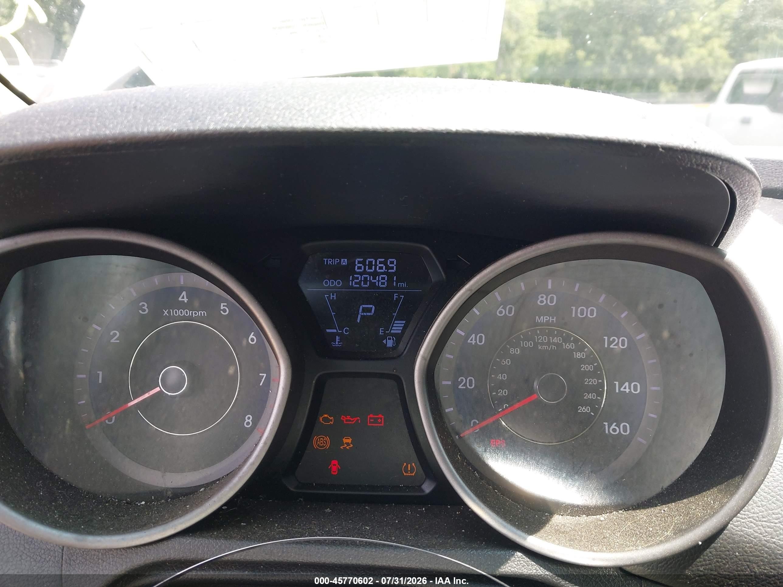 2013 Hyundai Elantra Se Silver vin: KMHDH6AE6DU008895