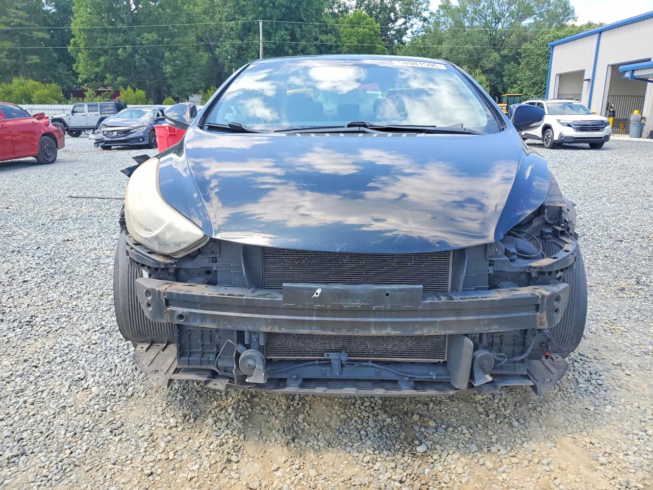 2013 Hyundai Elantra Coupe Se Черный vin: KMHDH6AE7DU002894