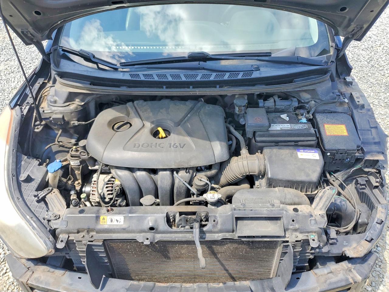 2013 Hyundai Elantra Coupe Se Черный vin: KMHDH6AE7DU002894