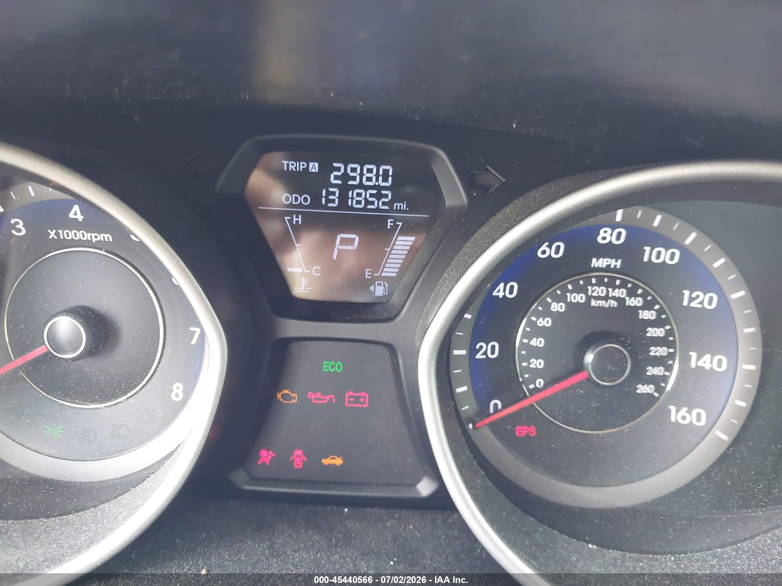 2013 Hyundai Elantra Gs Silver vin: KMHDH6AE7DU009392