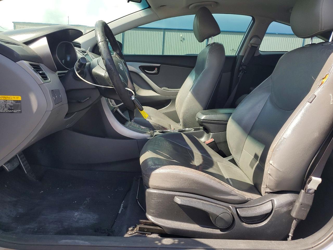 2013 Hyundai Elantra Coupe Se Silver vin: KMHDH6AE7DU012308