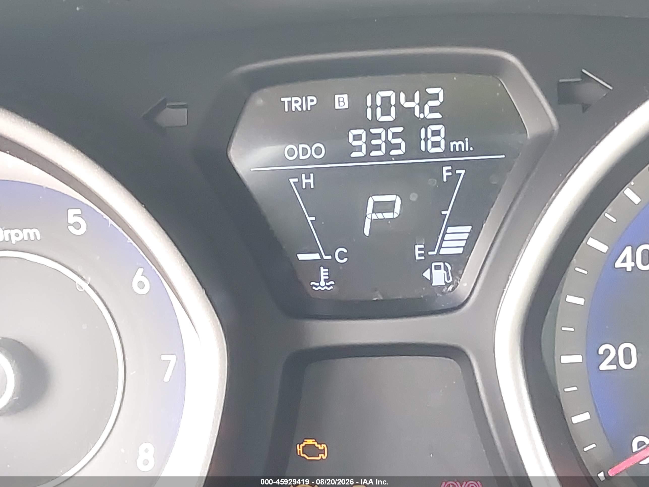 2013 Hyundai Elantra Se Black vin: KMHDH6AE8DU005447