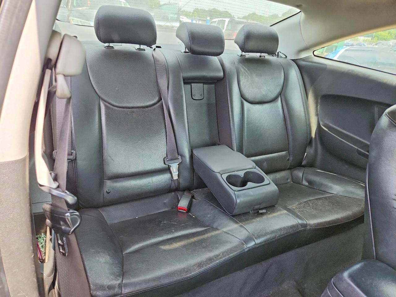 2013 Hyundai Elantra Coupe Se Gray vin: KMHDH6AE8DU007974