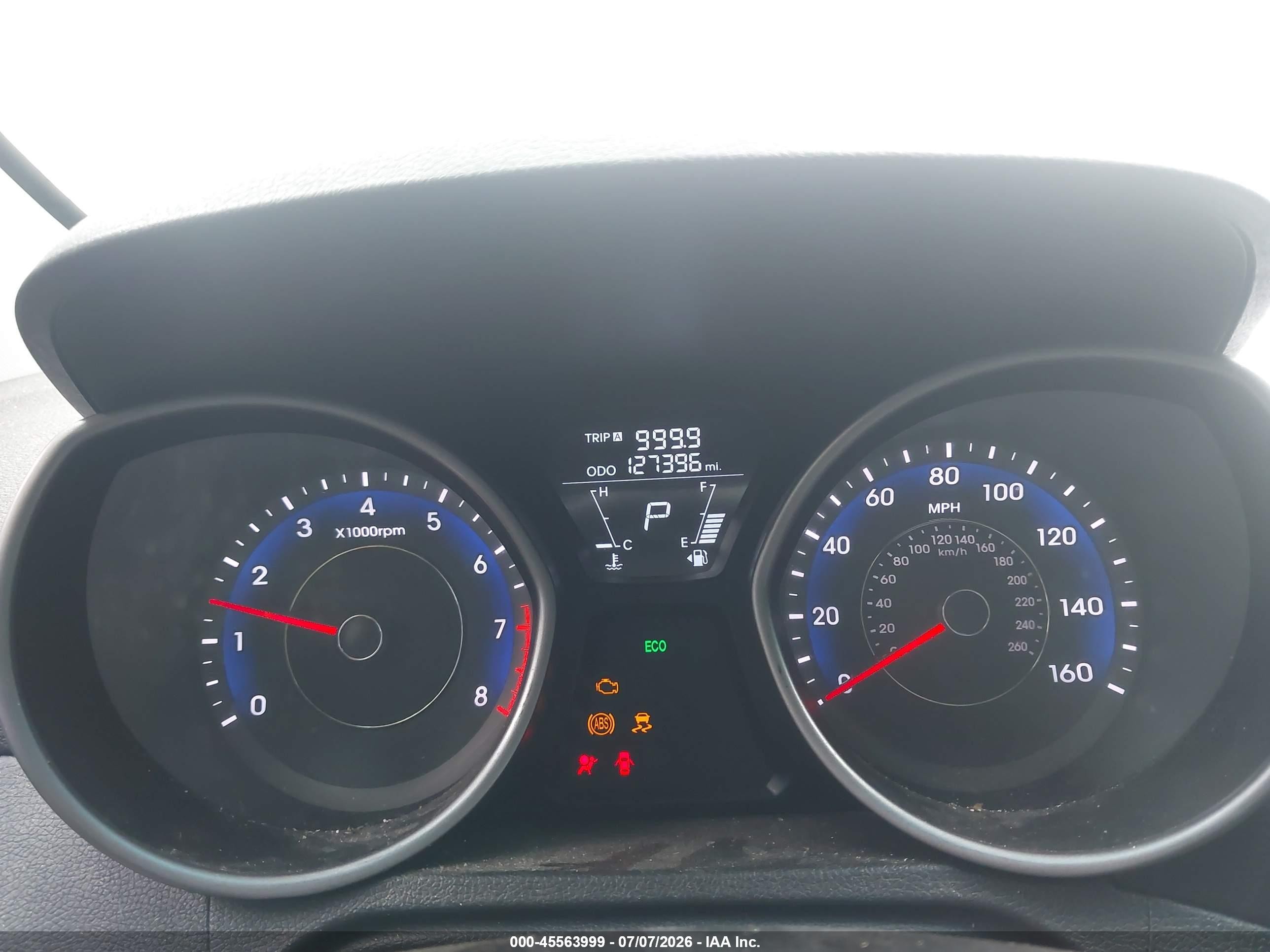 2013 Hyundai Elantra Gs Silver vin: KMHDH6AE8DU013046