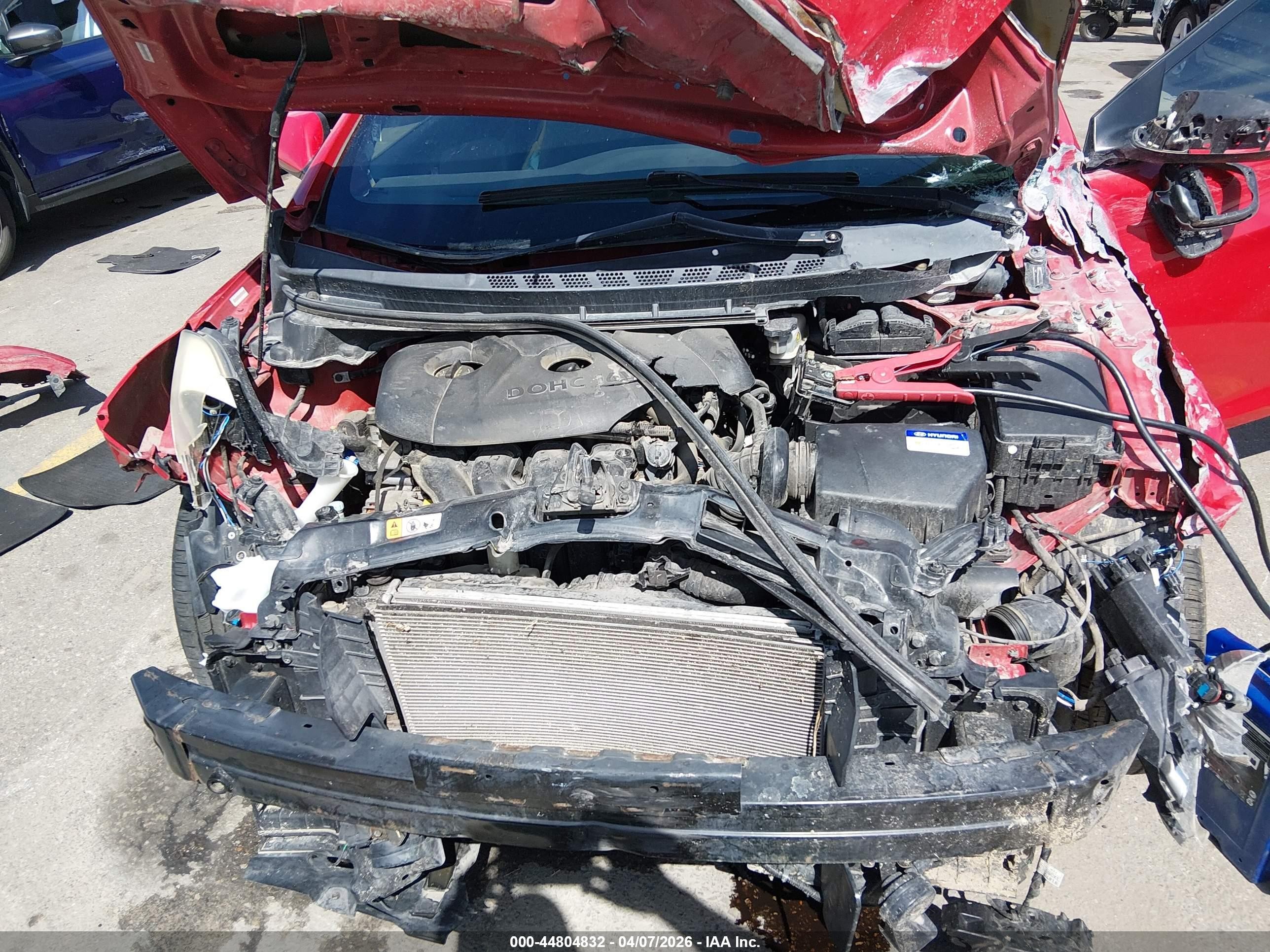 2013 Hyundai Elantra Gs Red vin: KMHDH6AE8DU013628