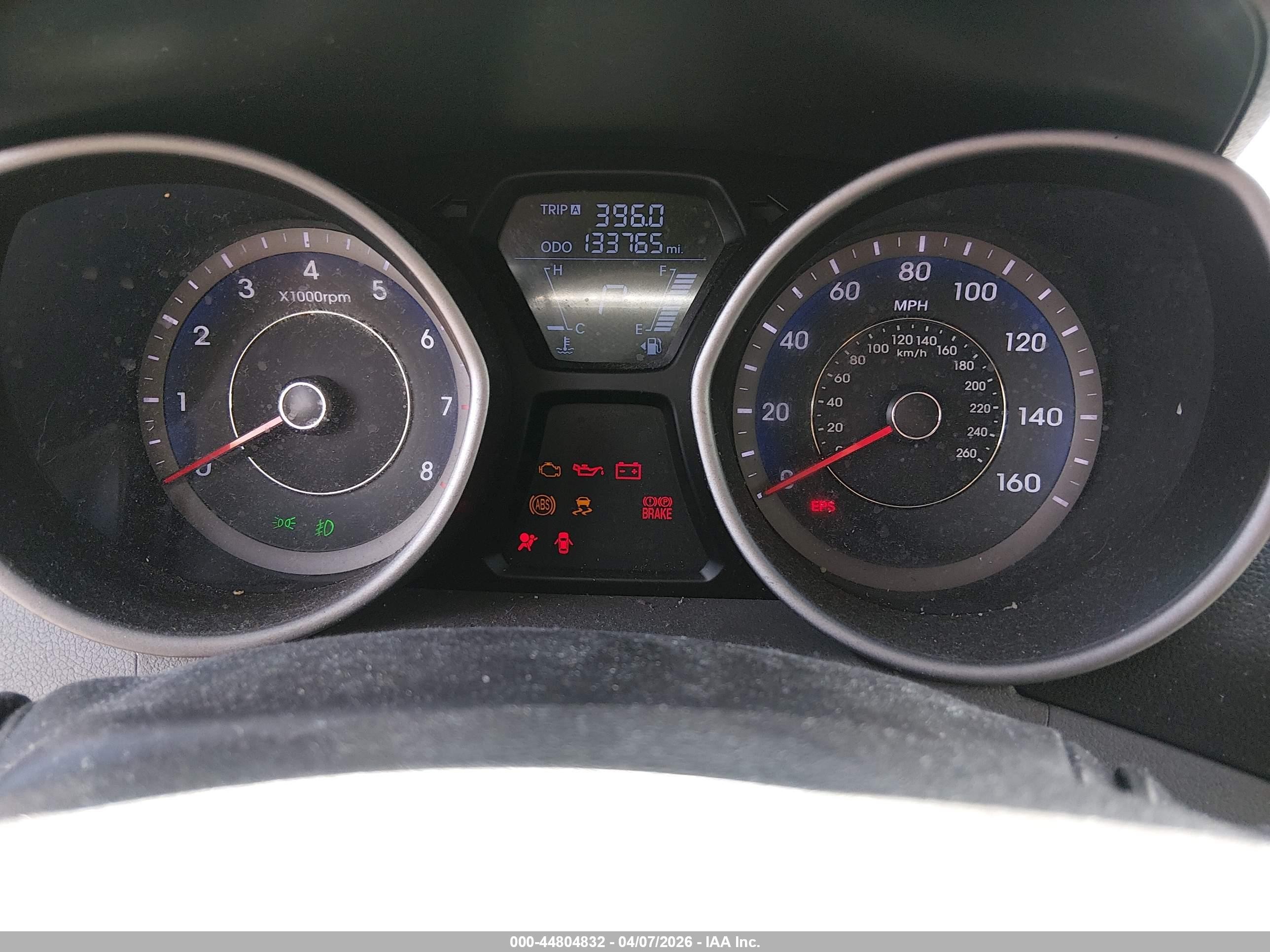 2013 Hyundai Elantra Gs Red vin: KMHDH6AE8DU013628