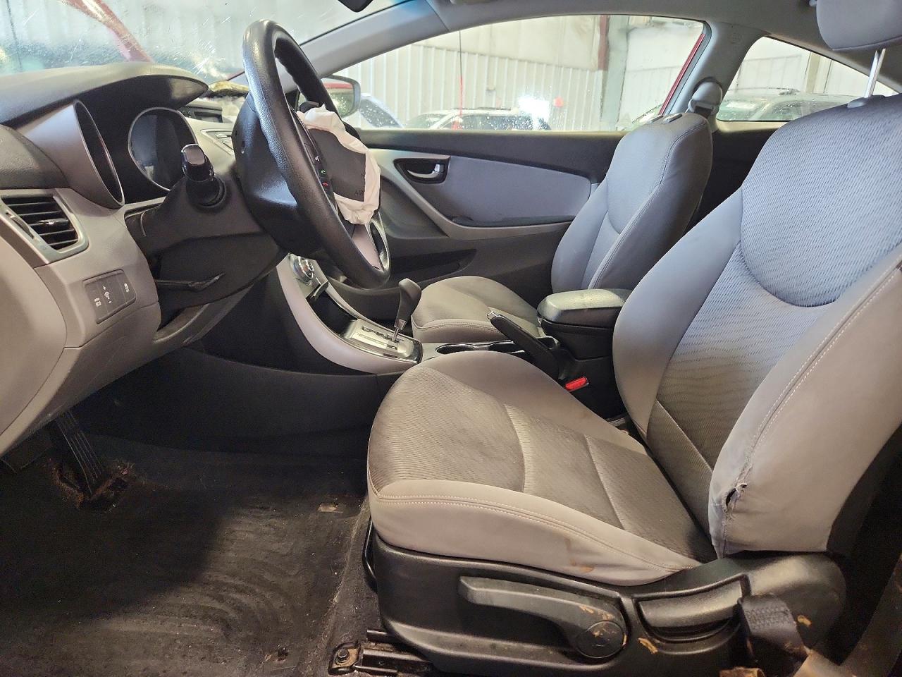 2013 Hyundai Elantra Coupe Gs Red vin: KMHDH6AE8DU016948