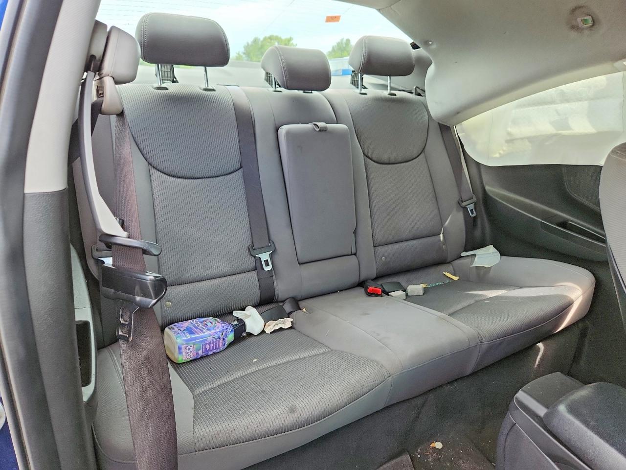 2013 Hyundai Elantra Coupe Gs Blue vin: KMHDH6AE8DU019834