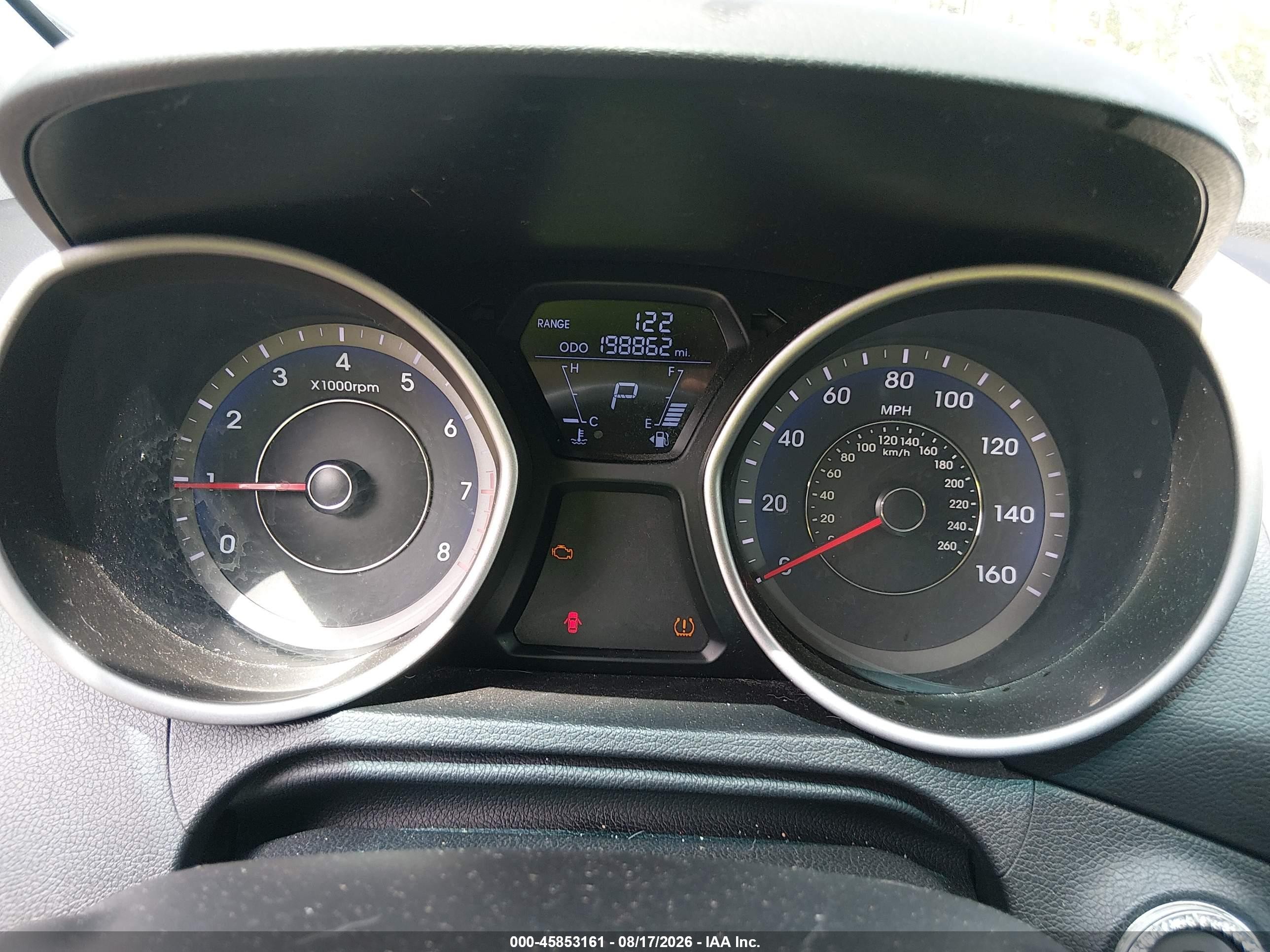 2013 Hyundai Elantra Se Синий vin: KMHDH6AEXDU005434