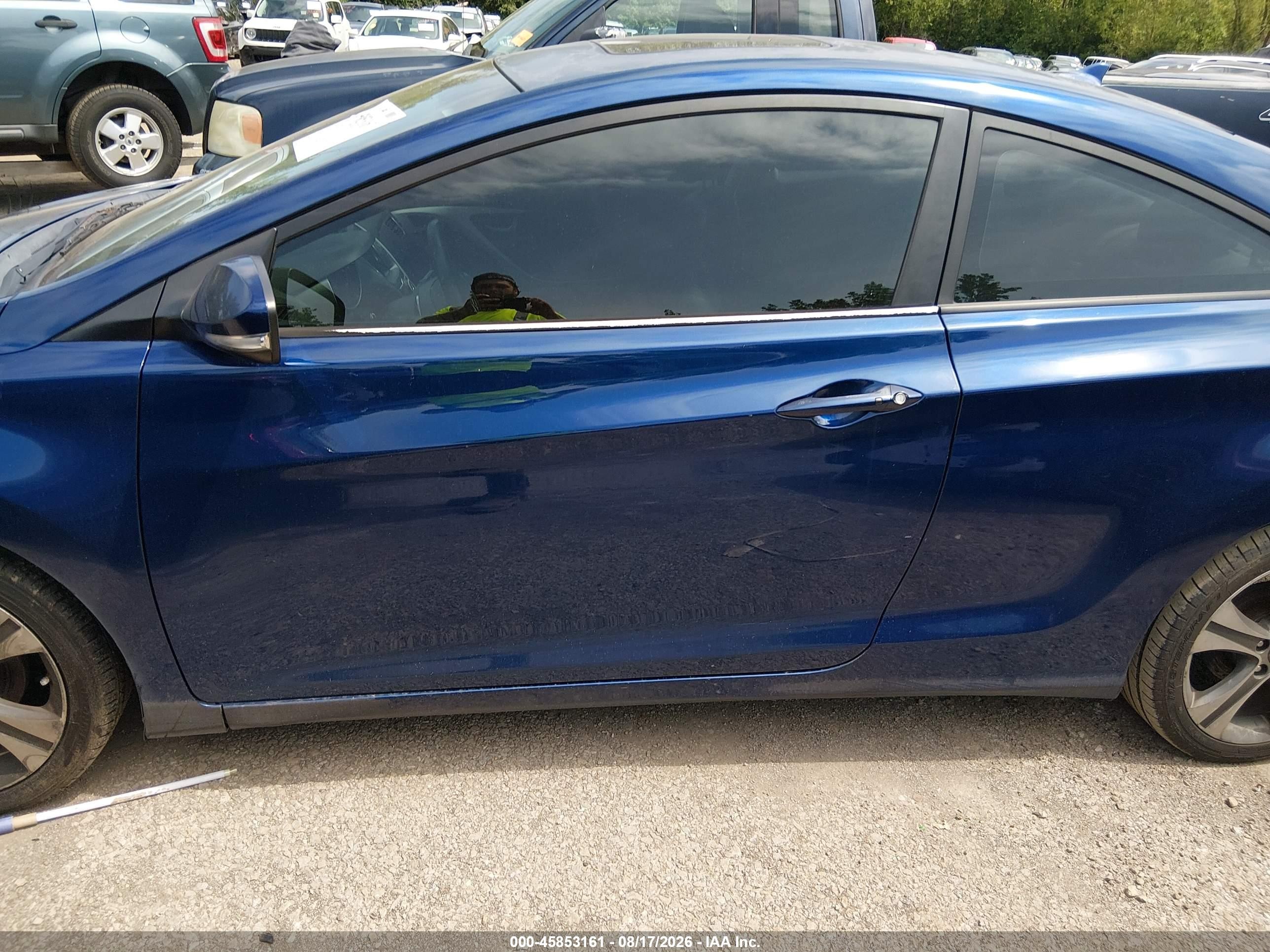 2013 Hyundai Elantra Se Синий vin: KMHDH6AEXDU005434