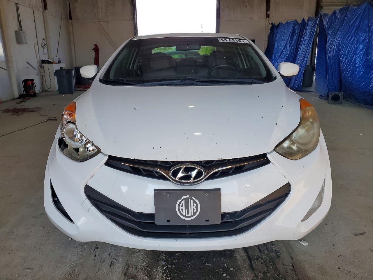 2013 Hyundai Elantra Coupe Gs White vin: KMHDH6AEXDU012836