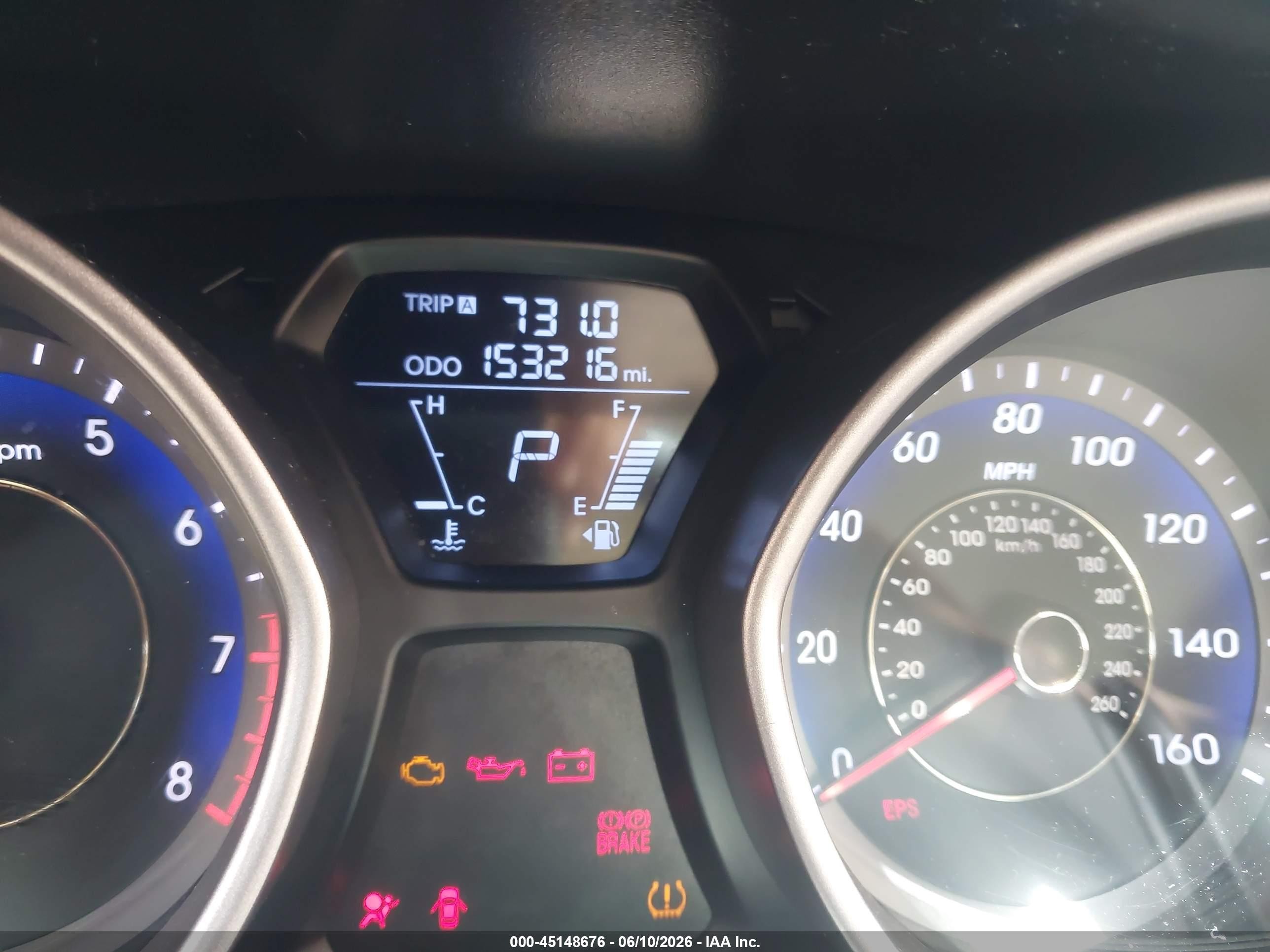 2013 Hyundai Elantra Se Light Blue vin: KMHDH6AEXDU013226