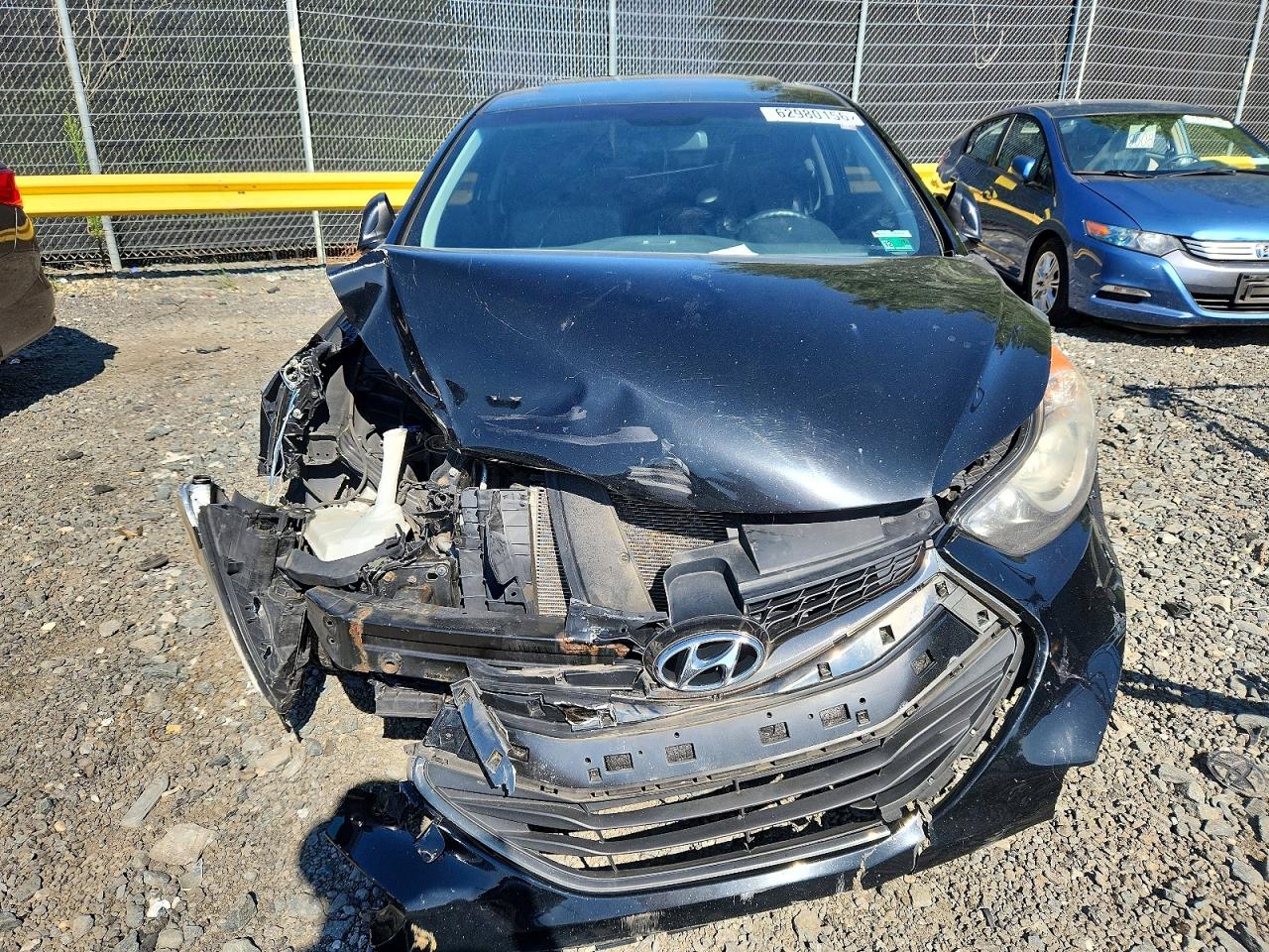 2013 Hyundai Elantra Coupe Se Black vin: KMHDH6AEXDU019561