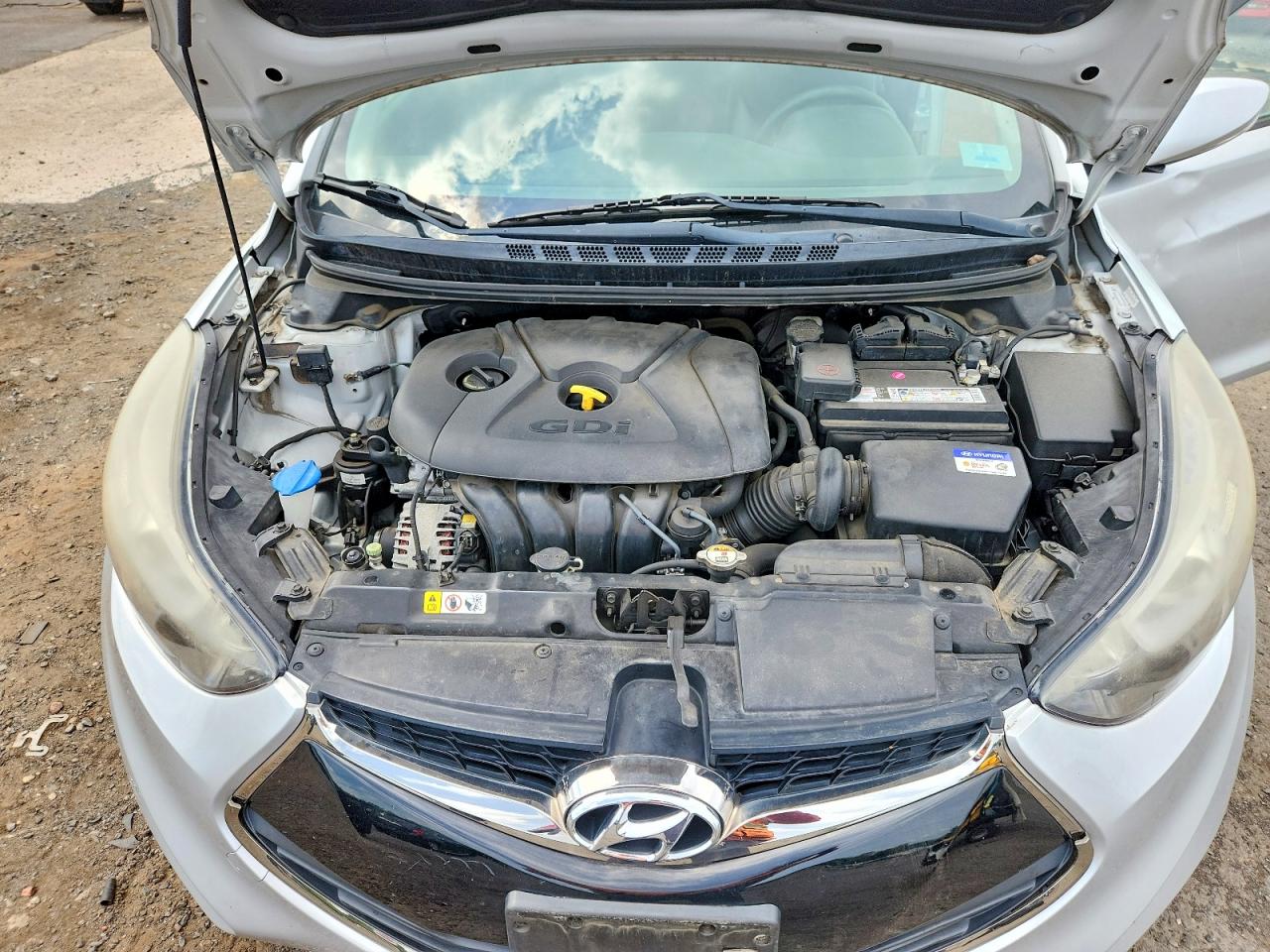 2014 Hyundai Elantra Coupe Base Silver vin: KMHDH6AH1EU027771