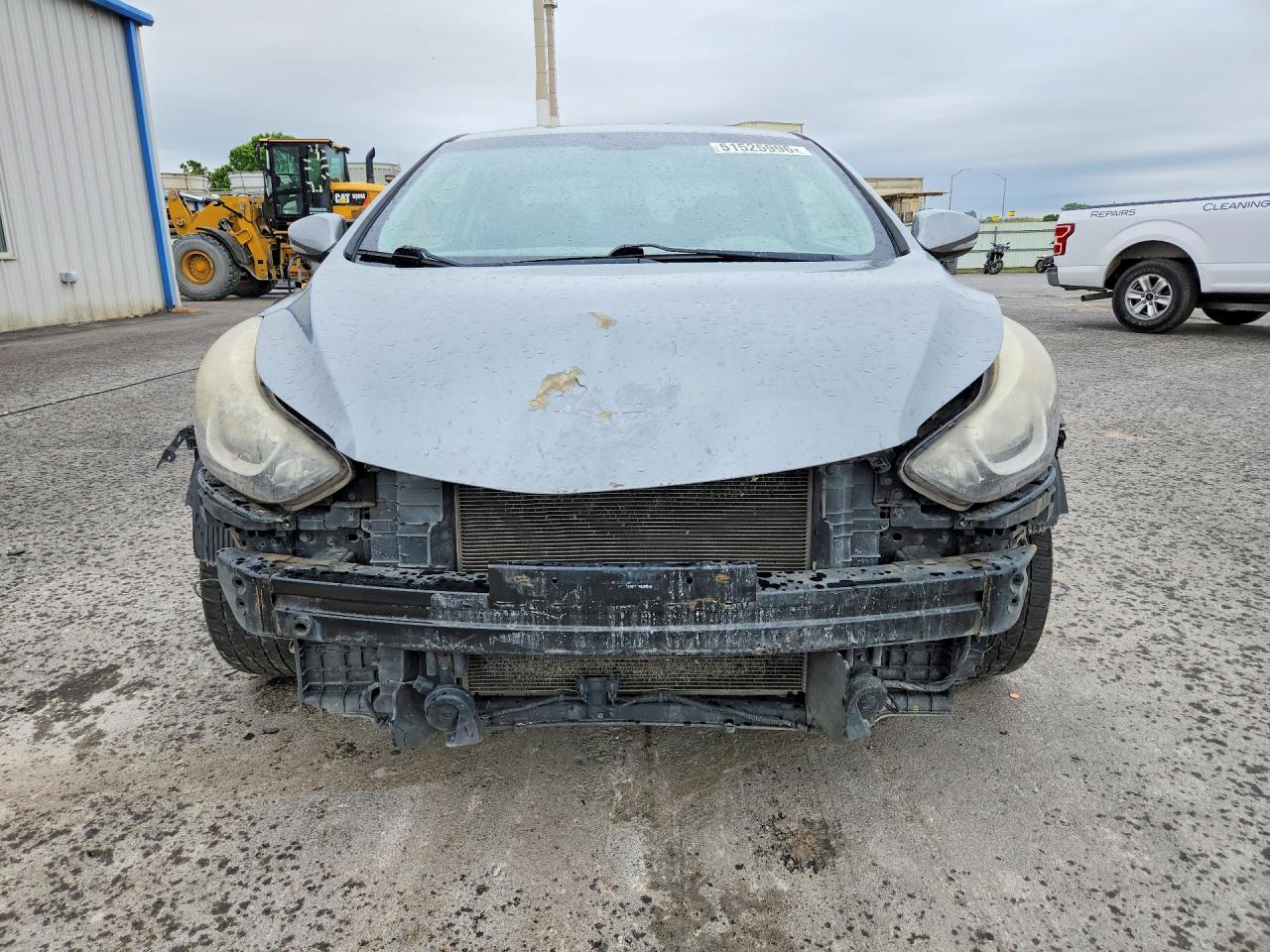 2014 Hyundai Elantra Coupe Base Silver vin: KMHDH6AH3EU029330