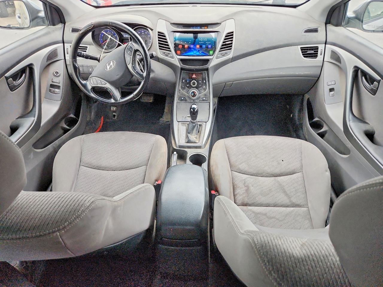 2014 Hyundai Elantra Coupe Base Silver vin: KMHDH6AH3EU029330