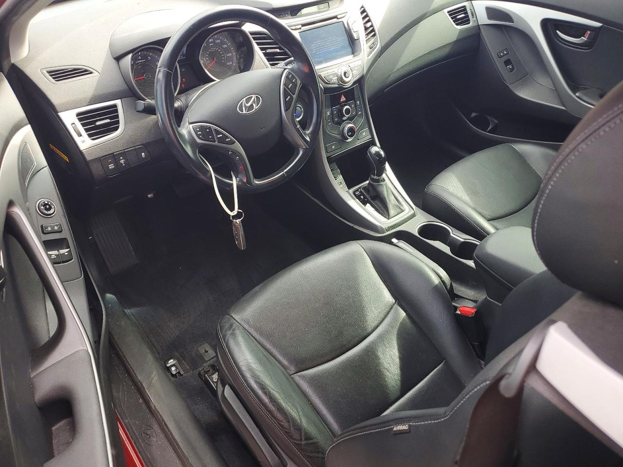 2014 Hyundai Elantra Coupe Base Красный vin: KMHDH6AH4EU024217