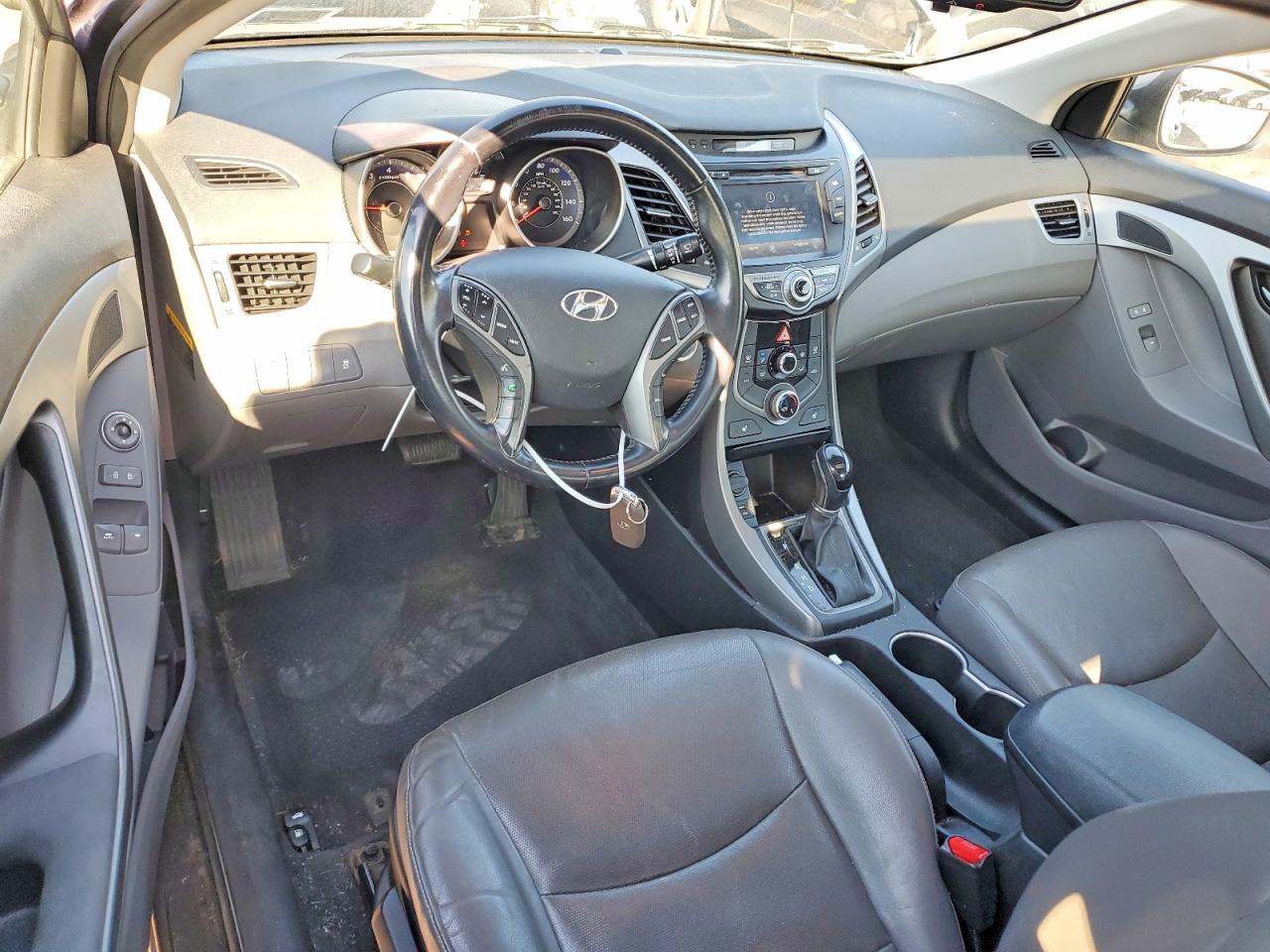 2014 Hyundai Elantra Coupe Base Silver vin: KMHDH6AH5EU025960